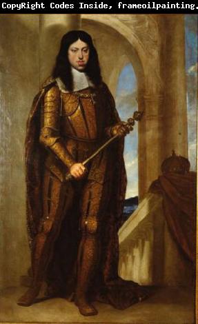 Guido Cagnacci Kaiser Leopold I. (1640-1705) im Kronungsharnisch